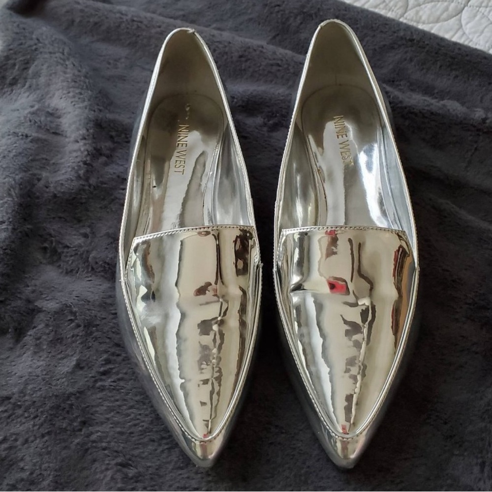 Nine West Metallic stylish Flats